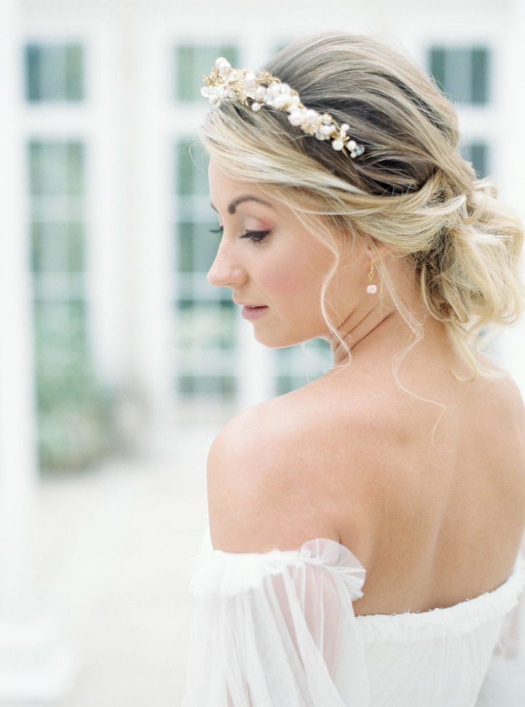 Floral Accent Hair