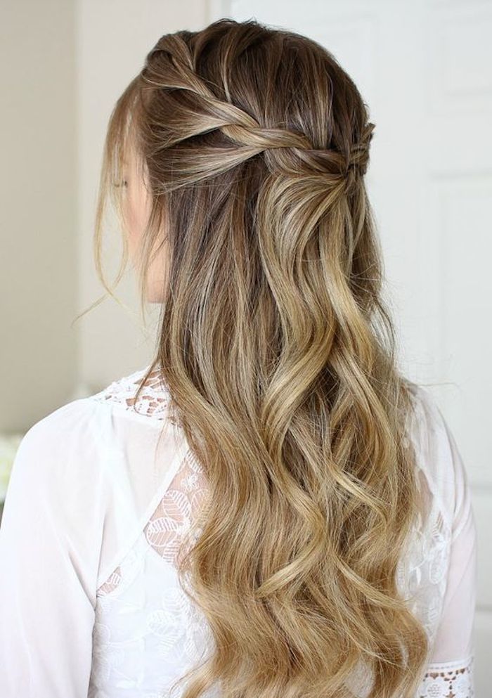 Twisted Crown Half-Up