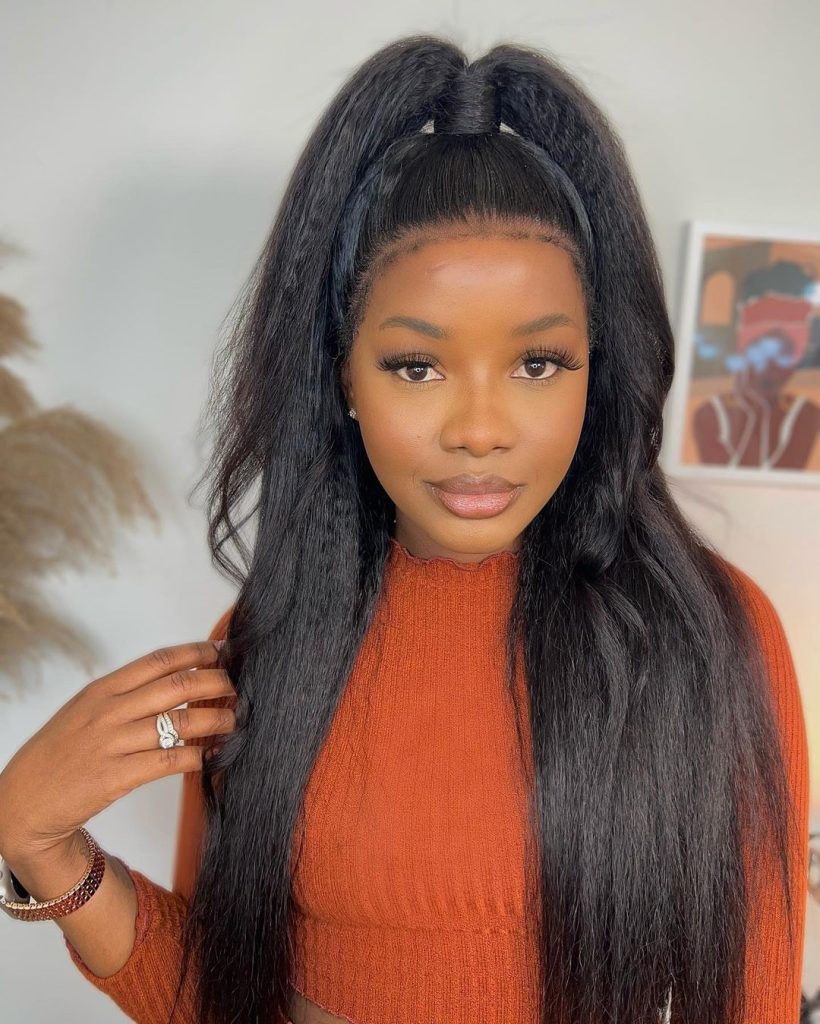Braided Halo Half-Up