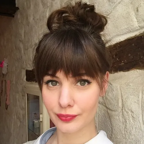 Top Knot Hairstyles Ideas