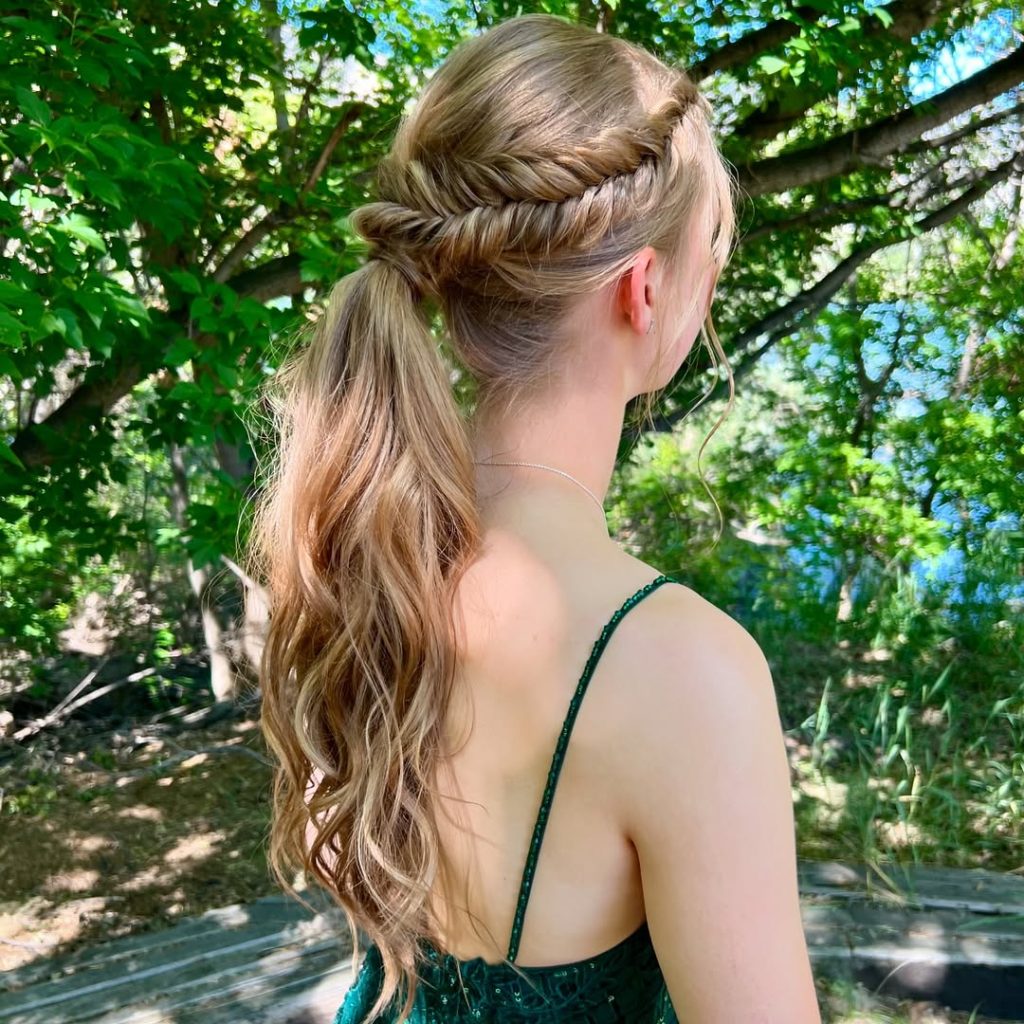 Sleek High Ponytail