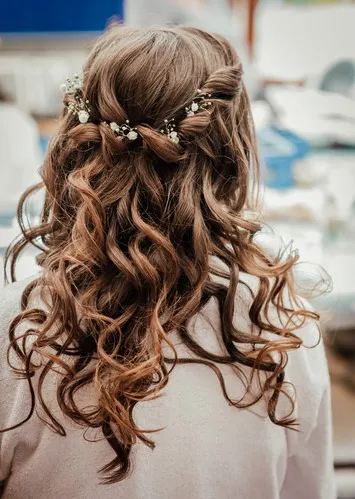 Braided Bridal Updo