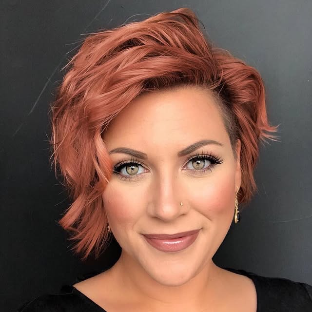 Blush Bob Flame