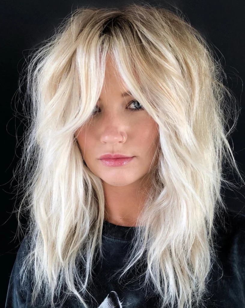 Tapered Fringe Shag