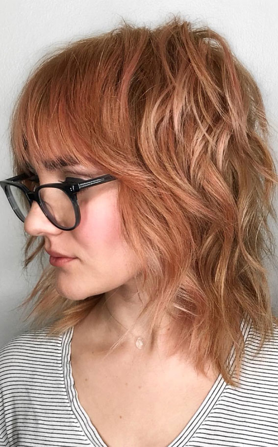 Angled Layers Shag