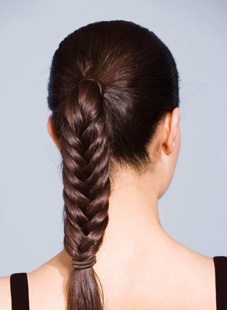 Braided Ponytail Knot
