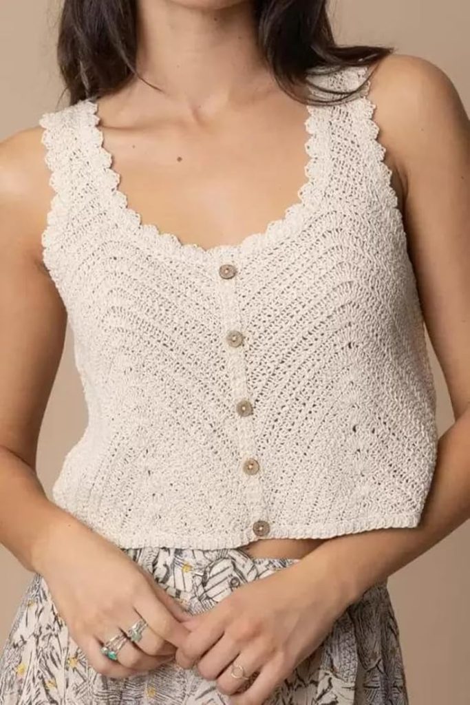Sleeveless Crochet Trend 