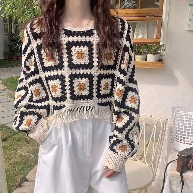 Vintage Crochet Tops