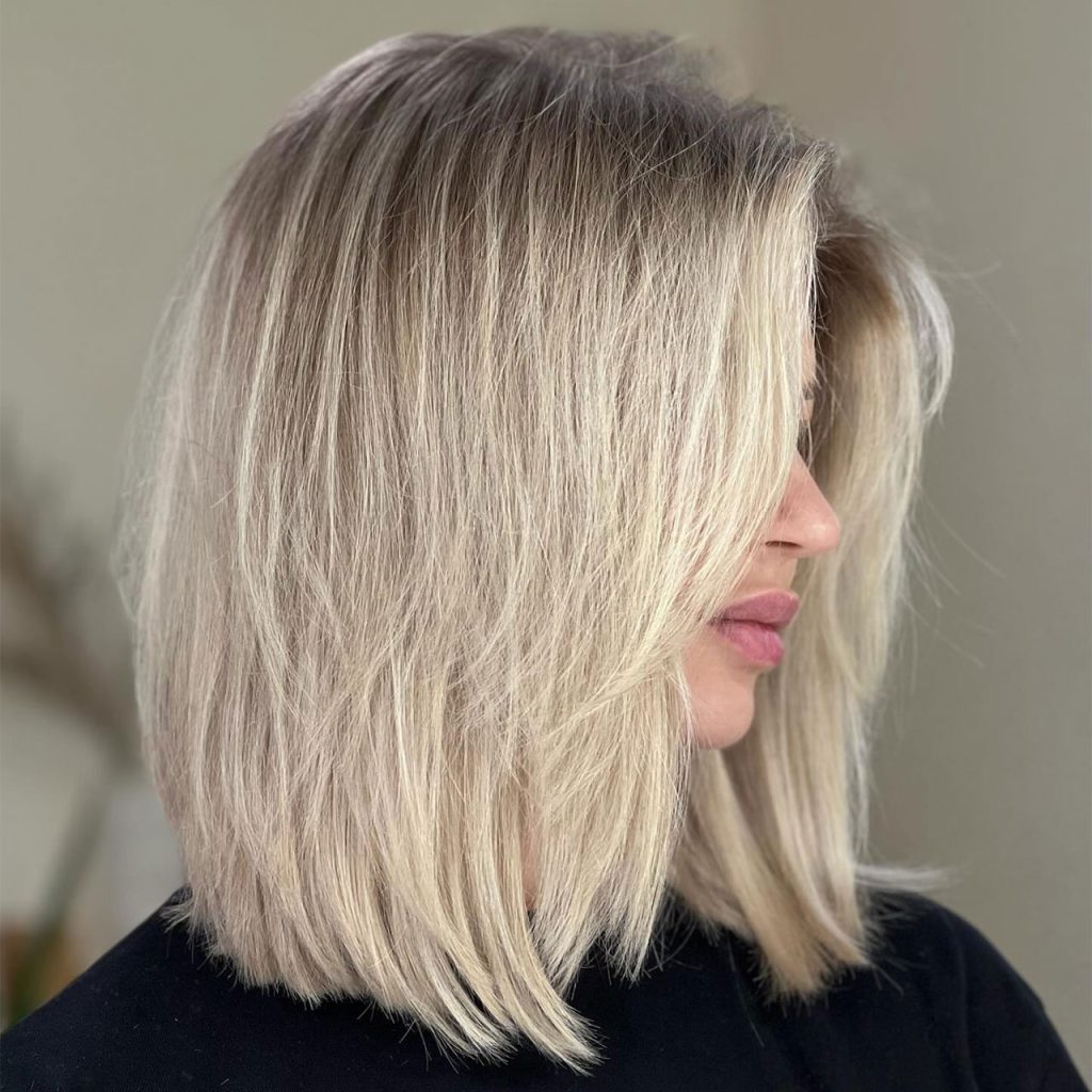 Lob Layers Hairstyle
