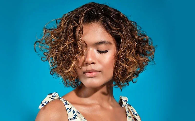 Refined Curly Fringe