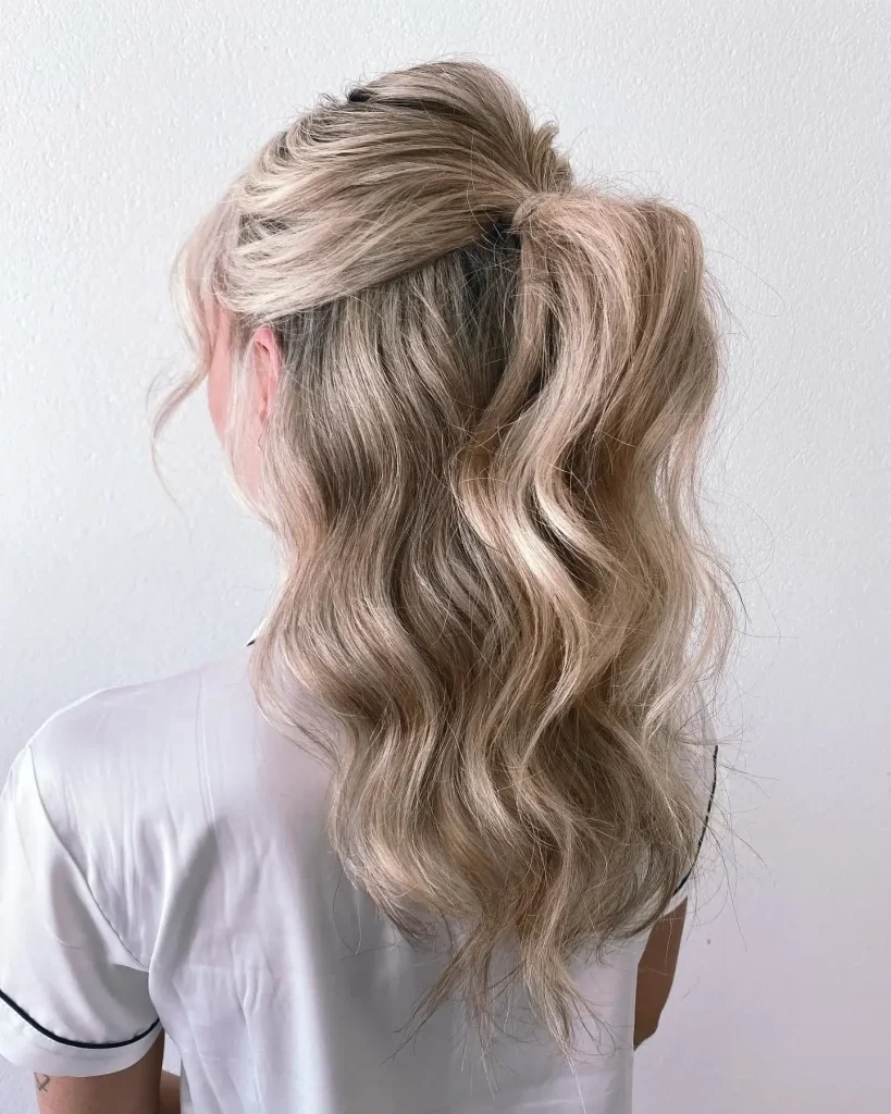 Half-Up Hairstyle